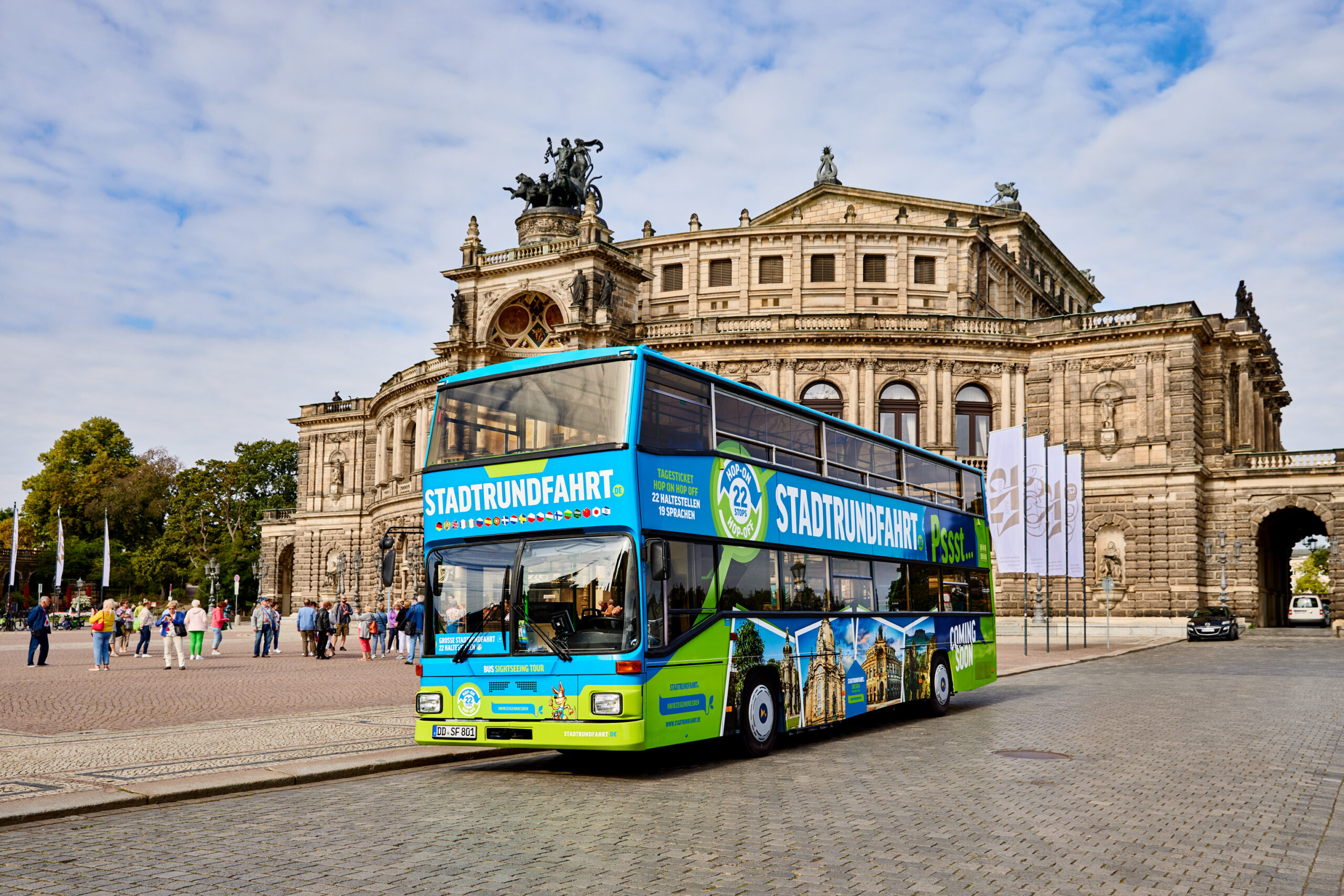 Elcty Stadtrundfahrt Dresden Semperoper © Leon Kopplow